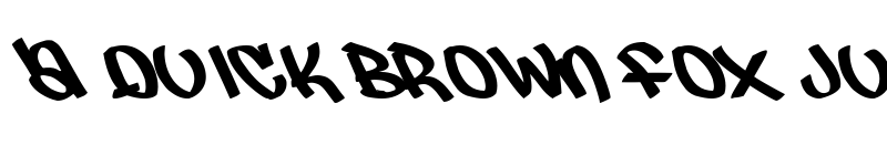 Preview of Judas Regular font