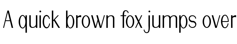 Preview of Jufatti Regular font