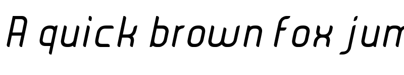 Preview of JUICE Italic Italic font