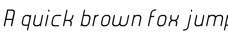 Preview of JUICE Light Italic Italic font