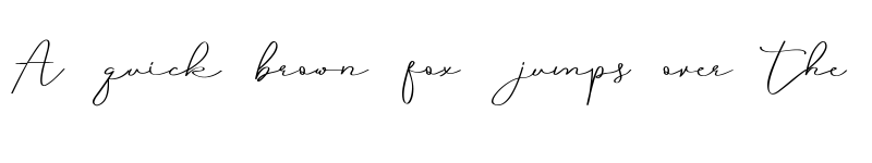 Preview of Julaika Regular font