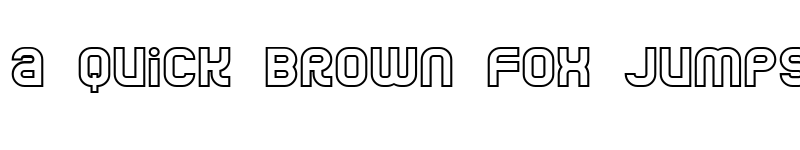 Preview of Jumbo Outline Regular font