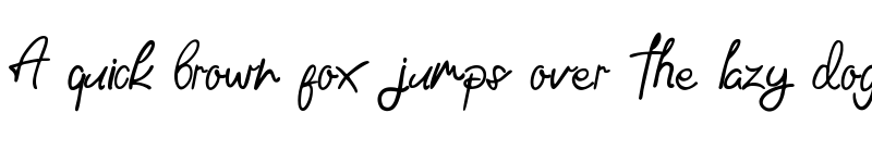Preview of Jump Royce Regular font