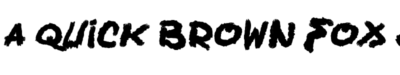 Preview of Jump Scare Regular font