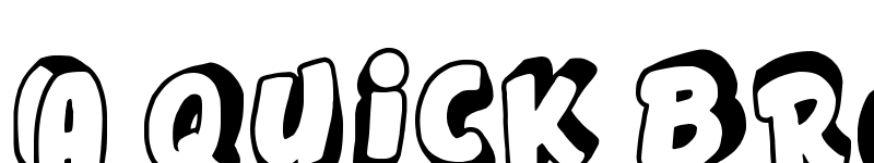 Preview of Jumping Flash Regular font