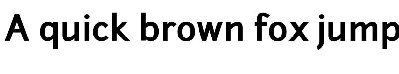 Preview of Junction Bold font