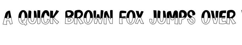 Preview of JUNGGLE Regular font