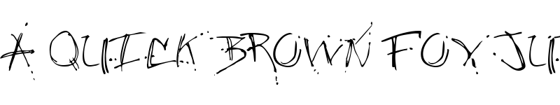 Preview of Jungle Ruff font