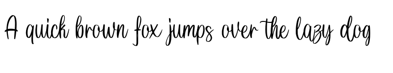 Preview of Junglewood Script PERSONAL Regular font