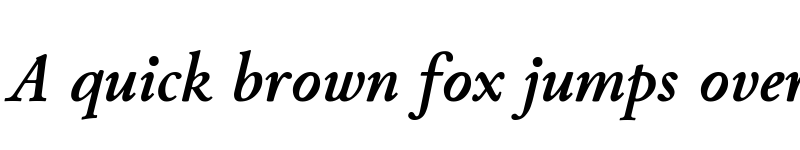 Preview of Junicode Bold Italic font