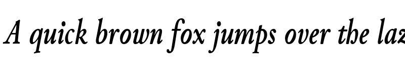 Preview of Junicode BoldItalicCondensed font