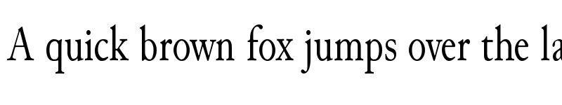 Preview of Junicode RegularCondensed font