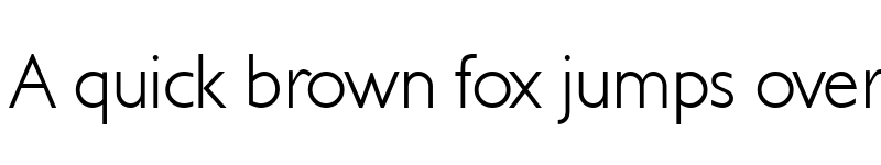 Preview of JunienLight Tryout Regular font