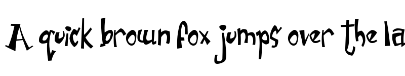 Preview of Junior & Stinky Regular font
