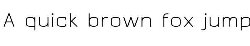 Preview of Jura Light font