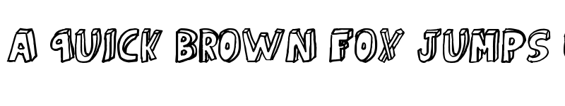 Preview of just a kid Regular font