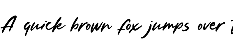 Preview of Just For You Free Trial Regular font
