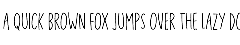 Preview of Just in case DEMO Regular font