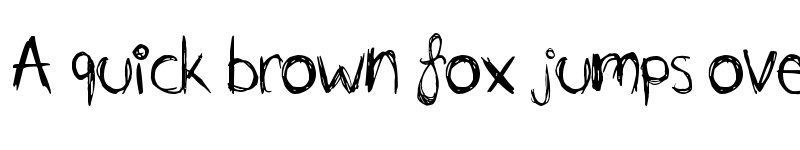 Preview of Just Jessie Regular font