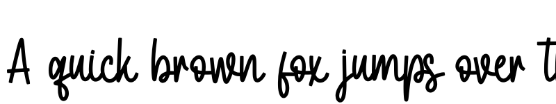 Preview of Just Okey - Personal Use Regular font