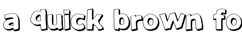 Preview of JustAnotherFont Regular font