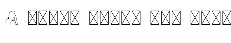 Preview of JUSTINALETTERING Regular font