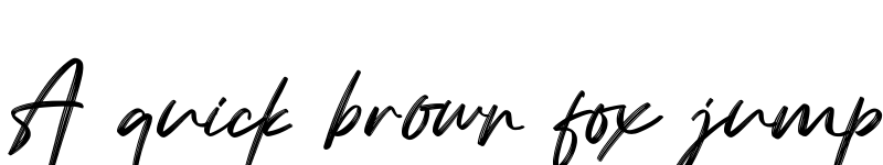 Preview of Justone Regular font