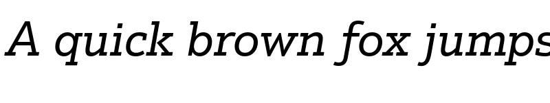 Preview of Justus Pro Regular Italic font
