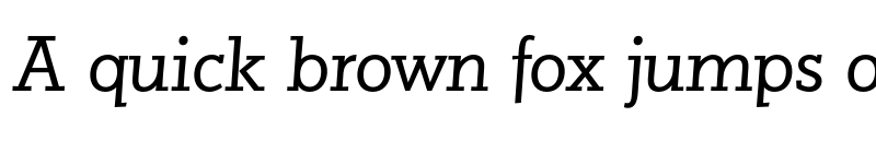 Preview of Jutlandia Pro Italic font