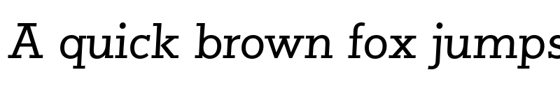 Preview of Jutlandia Slab Italic font