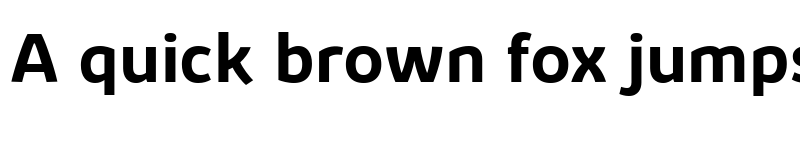 Preview of Kabrio Bold font