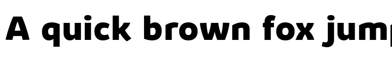 Preview of Kabrio ExtraBold font