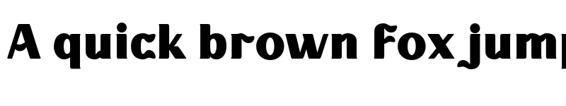 Preview of KABUSI Black font