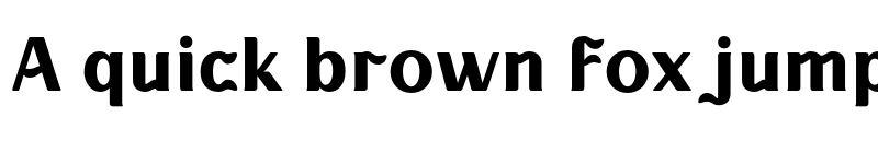 Preview of KABUSI Bold font