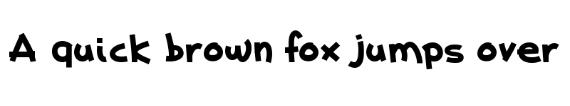 Preview of Kaeden Bold font