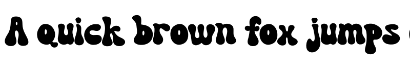 Preview of Kage Retro Regular font