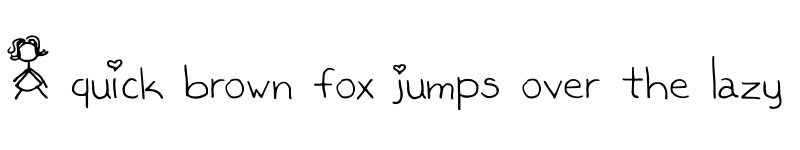 Preview of Kaileen Regular font