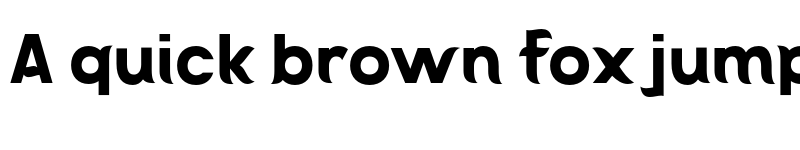 Preview of Kajju Black font