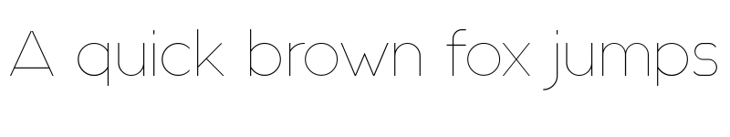 Preview of Kakuati Light font