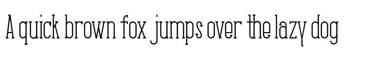 Preview of Kalela Slab Regular font