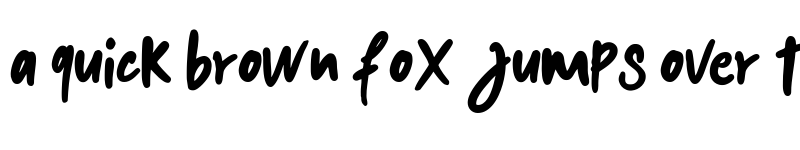 Preview of kalem Regular font