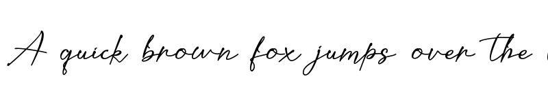 Preview of Kaliurang Signature - Personal Regular font