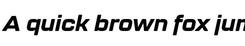 Preview of Kallisto Heavy Italic font