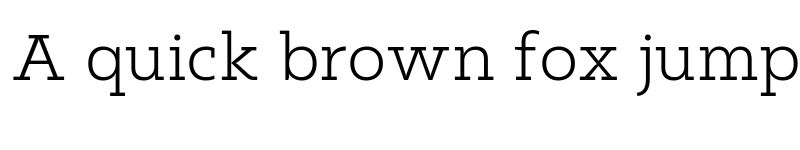 Preview of Kaluny Pro Light Slab font