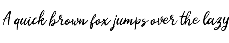 Preview of Kalyma Regular font