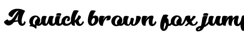 Preview of Kamada Regular font