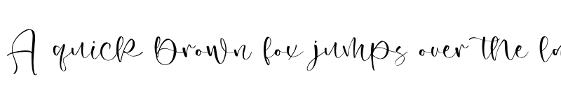 Preview of Kamikase Regular font