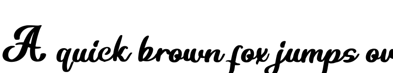 Preview of Kamilya Regular font