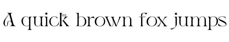 Preview of Kamos Grandios Regular font