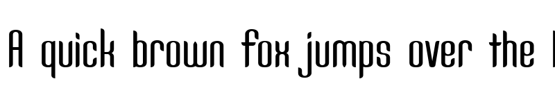 Preview of Kandide Regular font